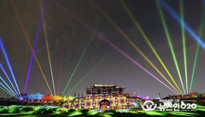 수원화성 미디어아트 파일럿 테스트