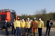 경기도의회 박근철 안전행정위원장,이천 공사장 화재현장 방문