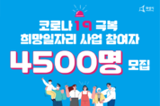 화성시, 코로나19 극복 희망일자리 참여자 모집