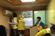 화성시 병점 1동 행복마을관리소, 홀몸 어르신 집청소