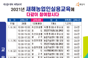화성시, ‘2021년 새해농업인실용교육’교육생 모집