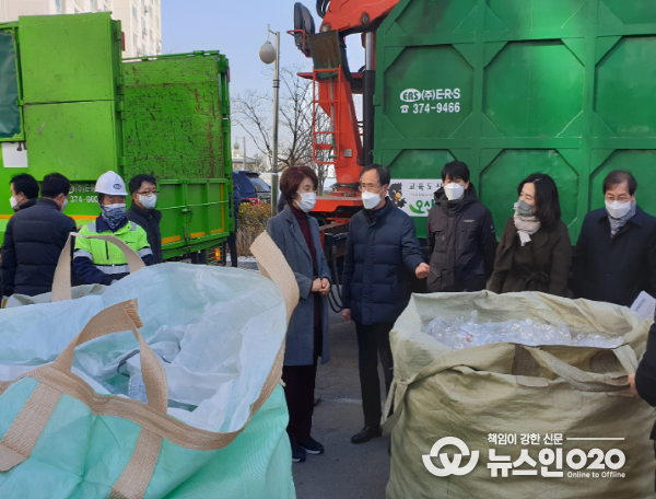 환경부 장관 현장시찰