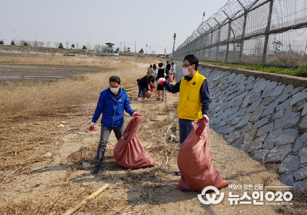 에코센터 가족자원봉사단 환경정화활동