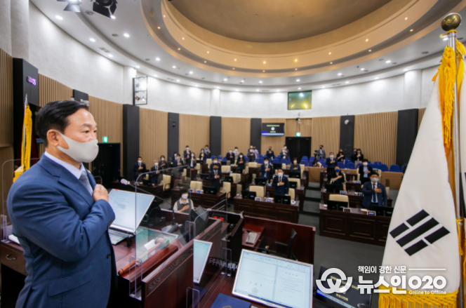 화성시의회, 제205회 임시회 개회