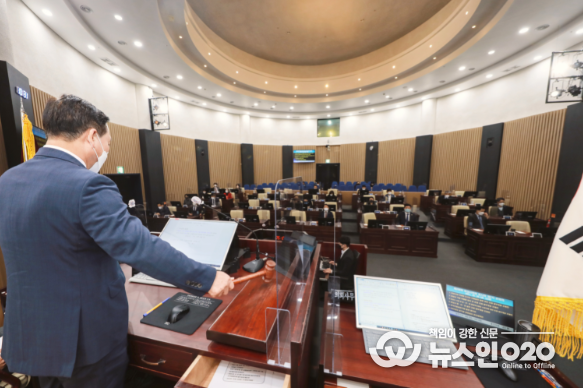 화성시의회, 제206회 임시회 폐회