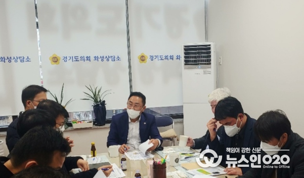 오진택 의원, 남양뉴타운 주변 도로공사 추진현황 점검
