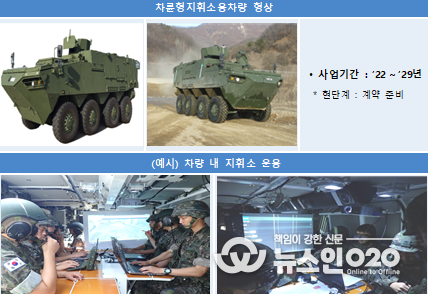 차륜형지휘소용차량 관련 참고자료