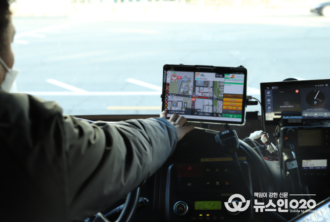 긴급차량 우선신호 제어시스템