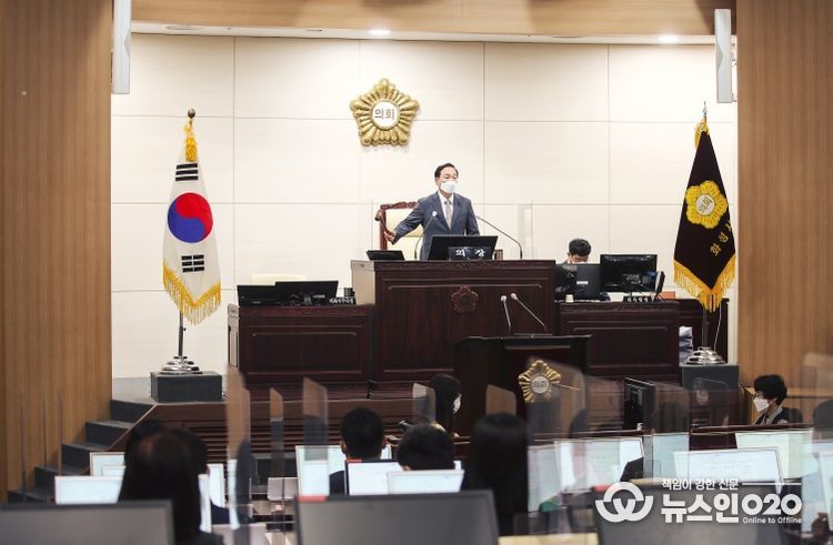 화성시의회, 제211회 임시회 개회
