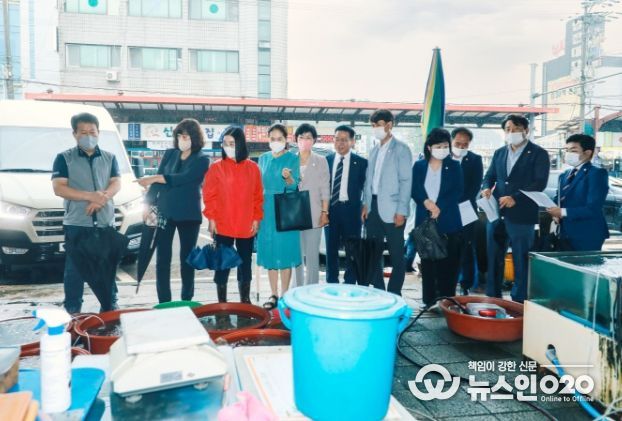 화성시의회 국민의힘 '대중 속으로 2탄' 현장 점검