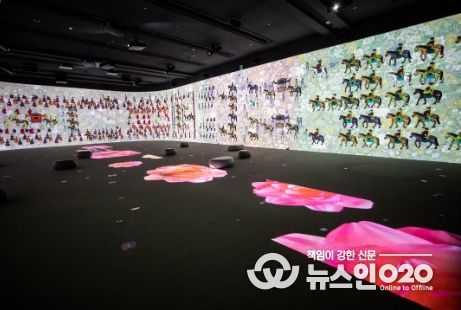 200년 전 '왕의 행차, 백성과 함께하다!' 디지털 실감영상 전시