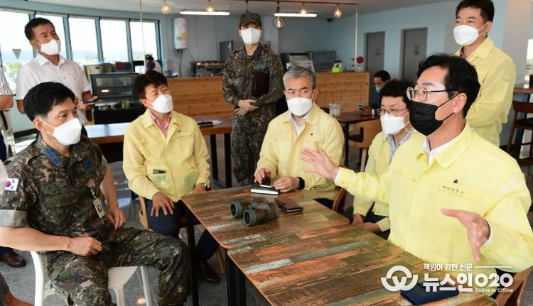 정명근 화성시장, 전투기추락 사고 현장방문