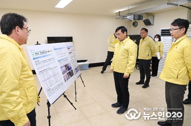 접경지역 민방위 시설 방문