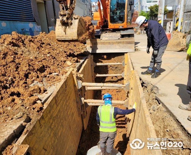 안산시, 싱크홀 예방 선제 조치… 노후 하수관로 1단계 정비 마쳐