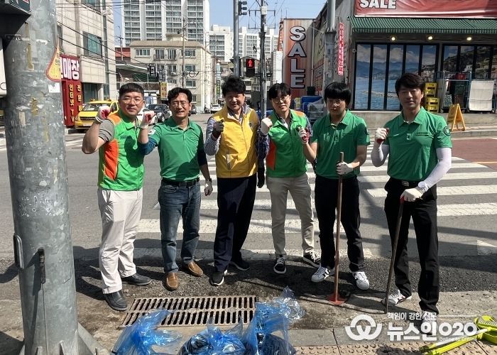 서정동 자율방재단, 집중호우 대비 주요 시설물 점검