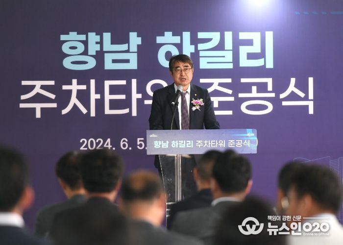 화성시, 382면 규모 향남 하길리 공영주차타워 준공
