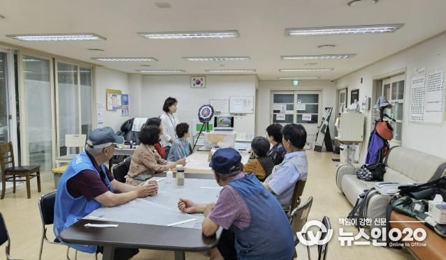 화성시환경재단,어르신 대상 환경 교육 운영
