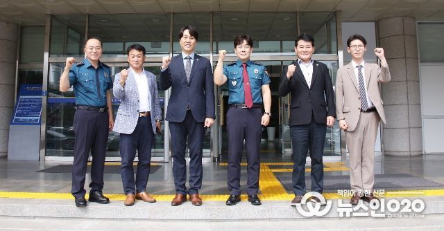 제9대 후반기 안양시의회 의장단, 관내 유관기관 방문
