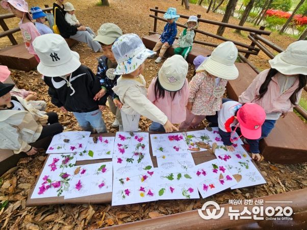 나주시가 관내 어린이집·유치원 아동을 대상으로 빛가람호수공원 유아숲 체험원 교육을 오는 11월 말까지 진행한다. (사진제공-나주시)