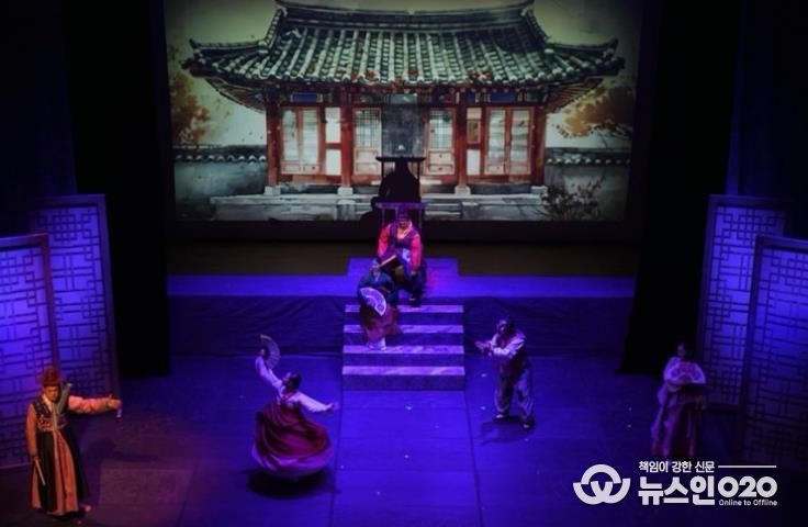 조선에서 On 리골레토 뮤지컬 공연사진(장소 곡성레저문화센터 동악아트홀