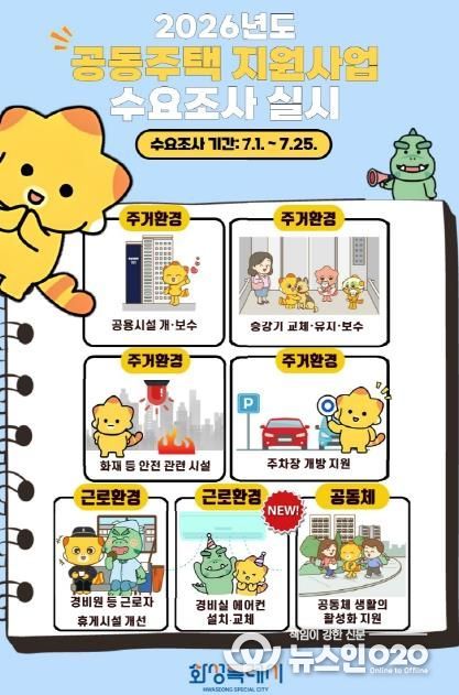 2026년 공동주택 지원사업 수요조사 홍보물