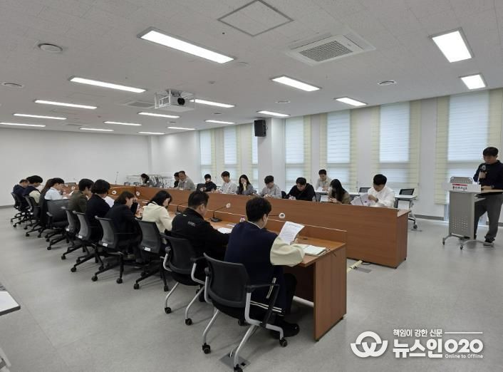 용인특례시는 23일 '감사 결과 및 개선방안 설명회'를 개최했다