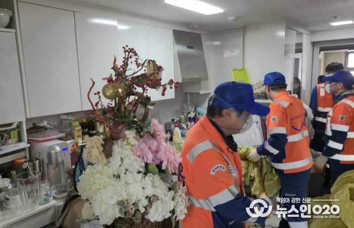 장곡동, ‘똑똑 주거환경 클린사업’으로 취약 가구에 깨끗한 보금자리 마련