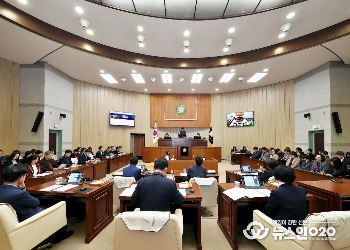 의왕시의회,  제315회 임시회 의사 일정 마무리