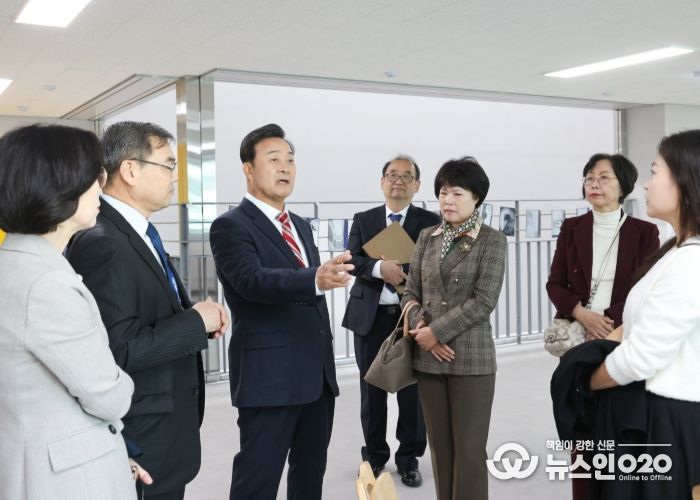 김성제 의왕시장, 내손중고등학교 ‘학교 공개의 날’ 참석