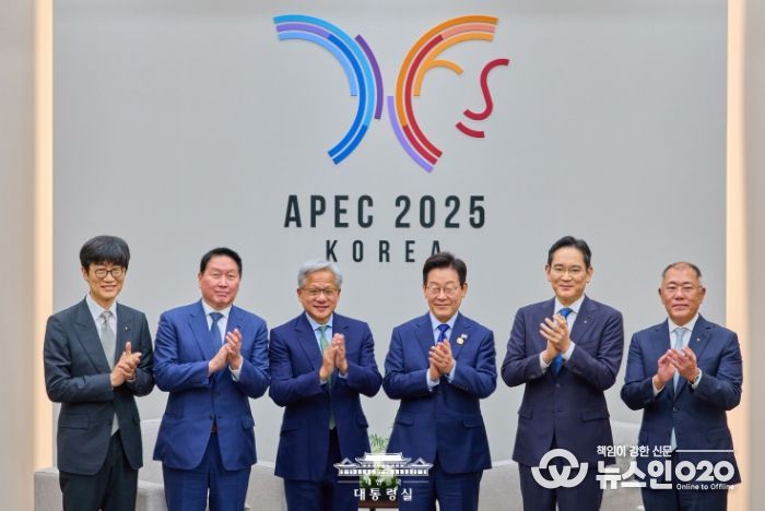 젠슨 황 엔비디아 대표 접견(대통령실)