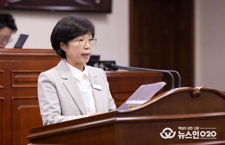 순천시의회 최미희 의원, 한-미 관세 협상 결과 강력 규탄