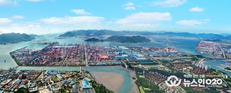 포스코 광양제철소 전경