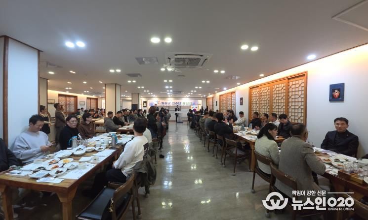 제20회 전라남도 어르신 생활체육대축전 해단식 장면