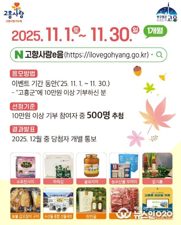 ‘고향사랑기부제 연말정산 이벤트’