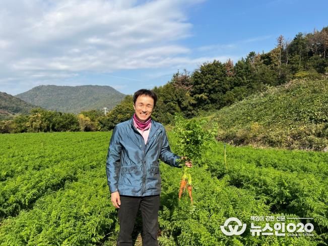 친환경농산물-무농약 당근 재배(여수시 율촌면 류용현).j