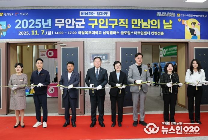 ‘2025년 무안군 구인·구직 만남의 날’ 성황리 개최