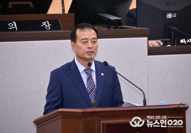 25.11.11_여수시의회 본회의장 제252회 정례회 본회의(1차) 5분 자유발언 中