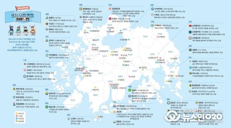초등 수업 맛집 가이드맵