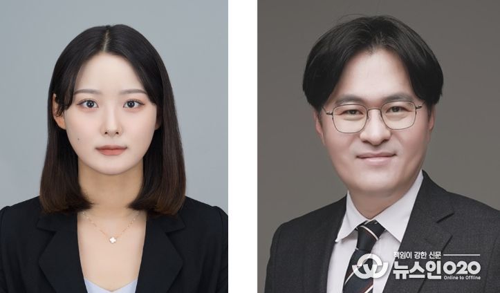 식품공학과 석사과정 유세영 씨와 신의철 교수