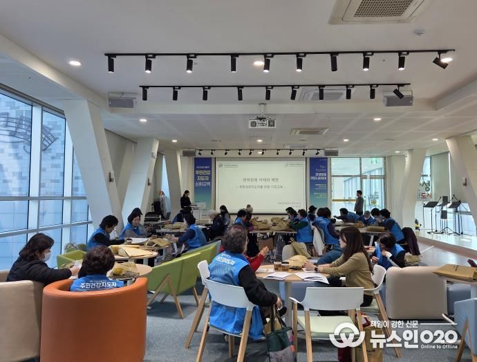 안성시보건소, 주민건강지도자 대상 하반기 심화교육 실시