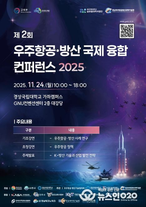 ‘제2회 우주항공·방산 국제 융합 콘퍼런스 2025’ 개최