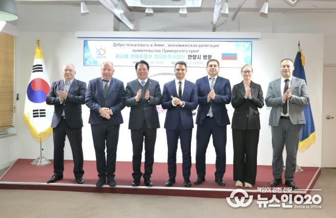 안양시, 러시아 연해주정부 경제협력사절단 방문 환영…투자 협력 강화