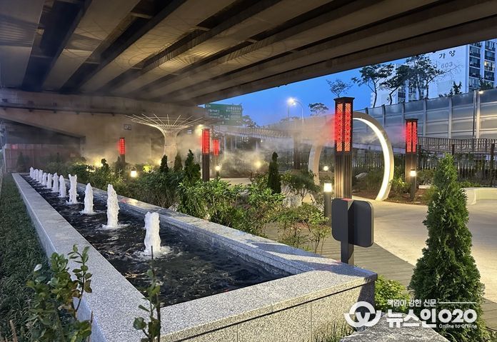 고가 아래 물빛정원(강서구)