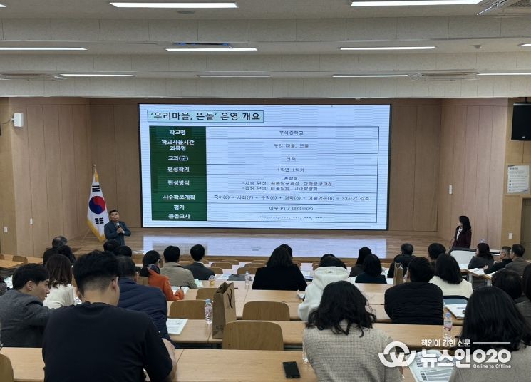 ‘2025 마을기반교육과정 자율학교’ 성과보고회