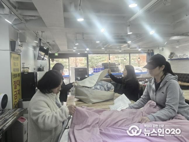 수원시 권선구 호매실동 지역사회보장협의체, 찾아가는 이불빨래 서비스 추진