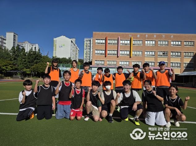 하남 나룰초, 아침 축구로 키우는 건강한 학교문화