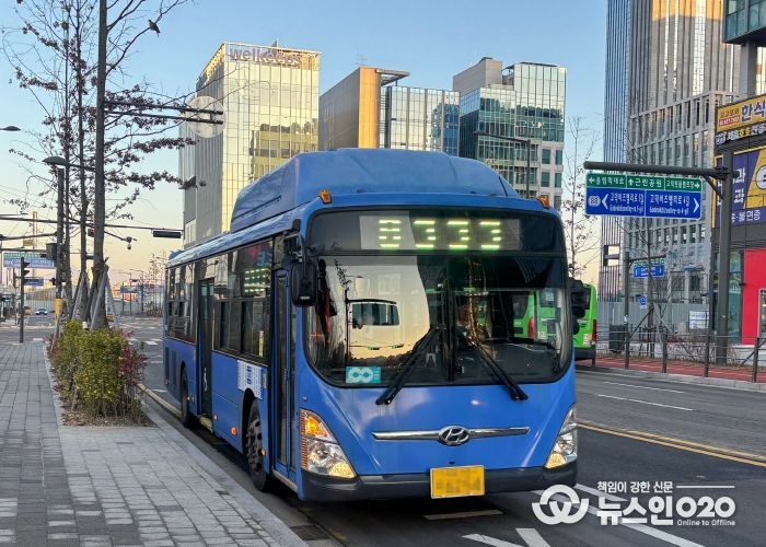 8일 운행을 개시한 8333번 버스