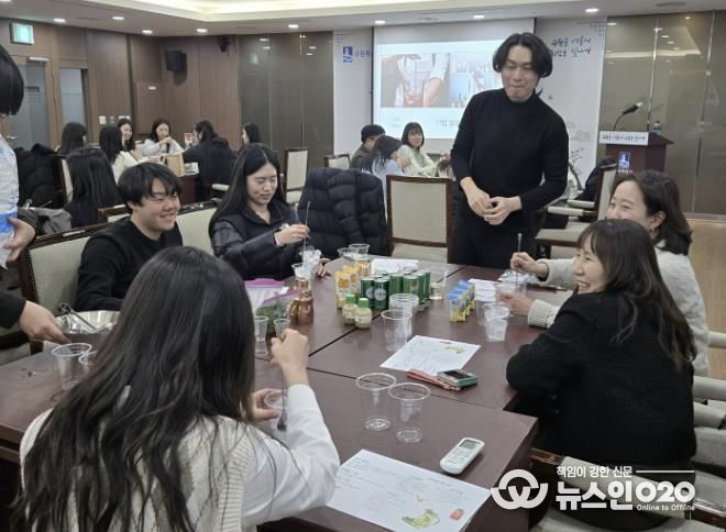 수원시 장안구, ‘장안인 힐링감성교실 12월편 무알코올 칵테일 클래스’ 진행