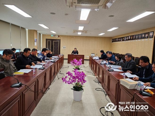 부서별 주요 민원 처리상황 점검회의