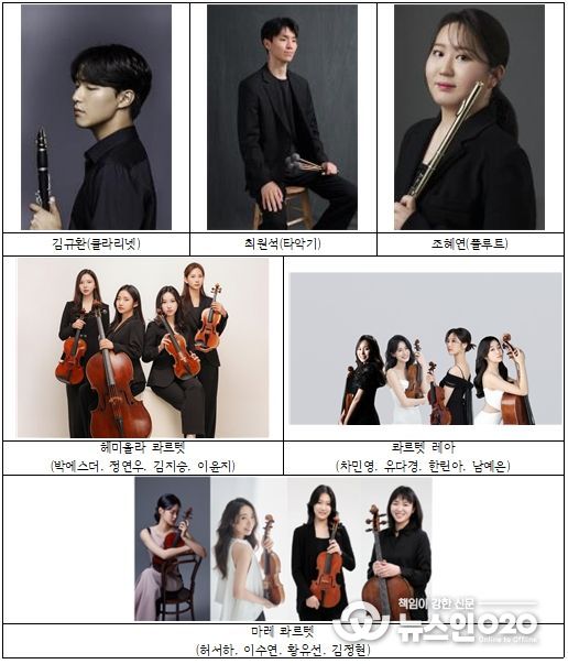 2025 <영 아티스트 콘서트> 참여 연주자